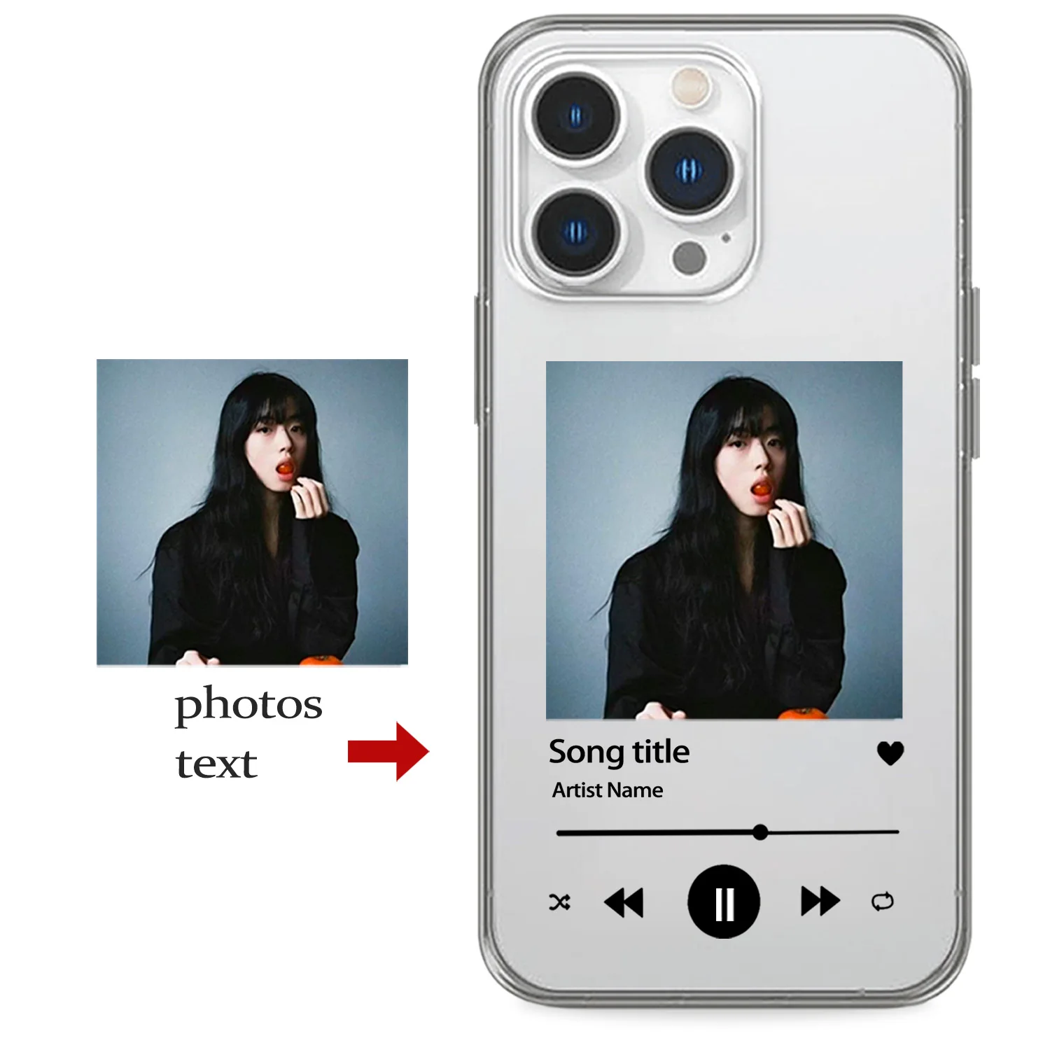 

Прозрачный мягкий чехол для телефона «сделай сам», для iPhone 17, 16, 15, 14, 13, 12, 11 Pro Xs Max X XR Mini 16e 7 8 Plus SE 2020 2022, задняя крышка