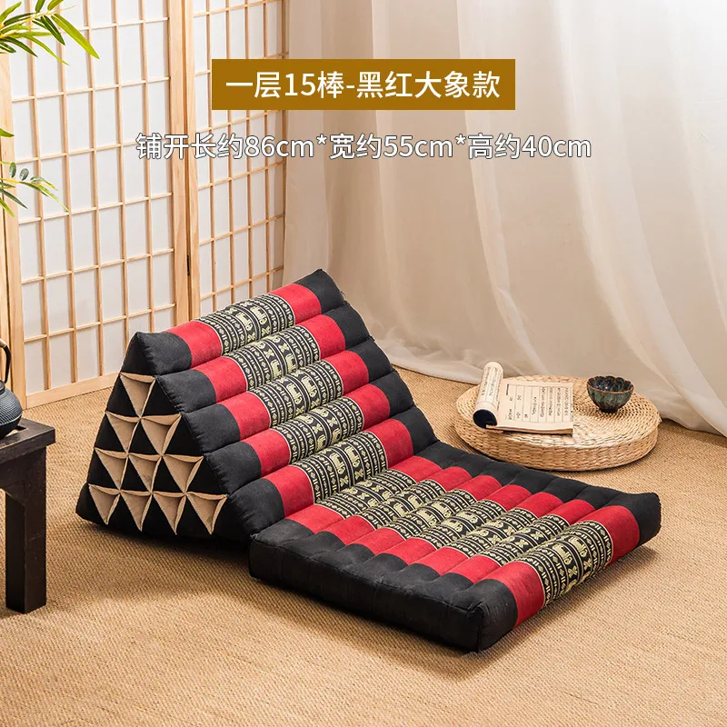 Cojín Triangular sofá almohada respaldo grande