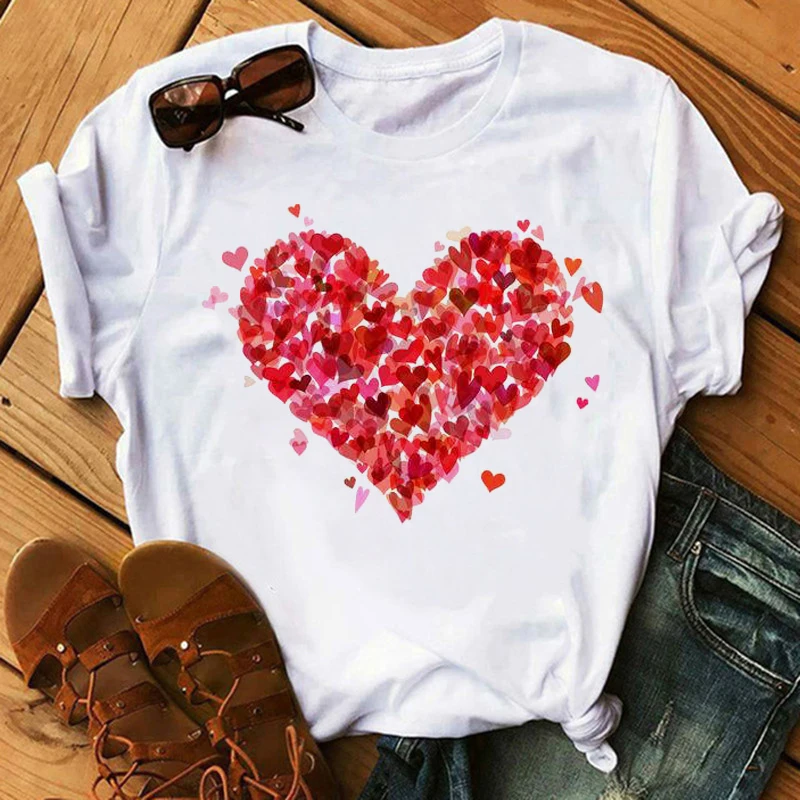 Maycaur Grappige T-Shirt Vrouwen Zomer Casual T-Shirts Tees Harajuku Koreaanse Stijl Grafische Tops Nieuwe Kawaii Dames T-Shirt Met Korte Mouwen