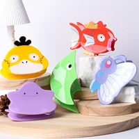 Pinza para el pelo de Pokémon para mujer, pinza para el pelo de Pikachu de dibujos animados para niña, pinza para el pelo a la moda, accesorios elegantes para la cabeza para mujer