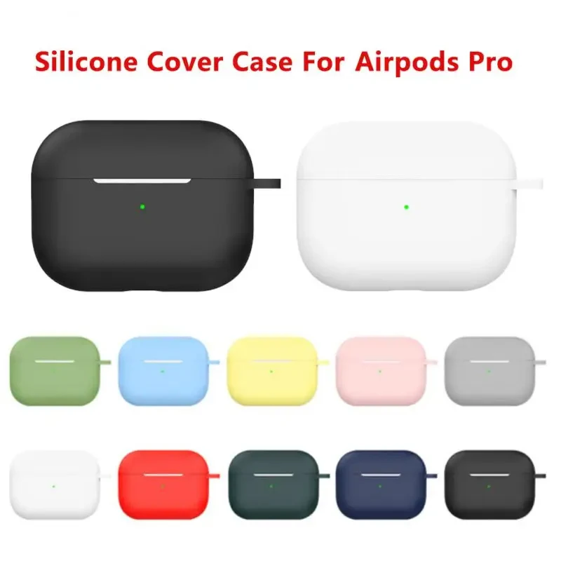 Case For Apple Airpods Pro 1st generation Case Earphones Accessories Wireless Bluetooth Headset Silicone Cover for Air Pods Pro