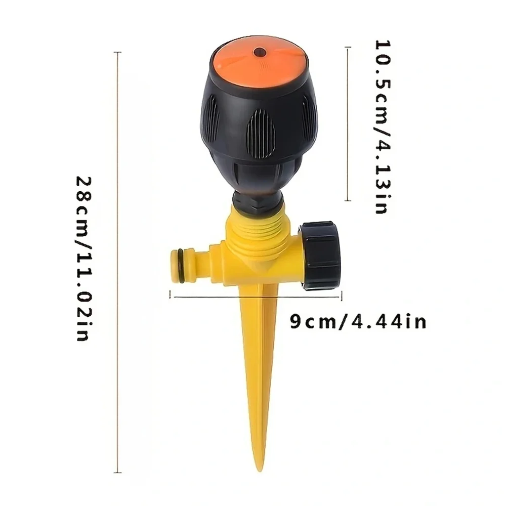 360 Degree Rotating Jet Sprinklers Nozzles 1/2