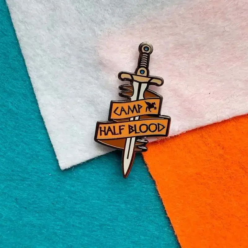 Novelty Sword Enamel Pins Lapel Pin Badge Halloween Brooches