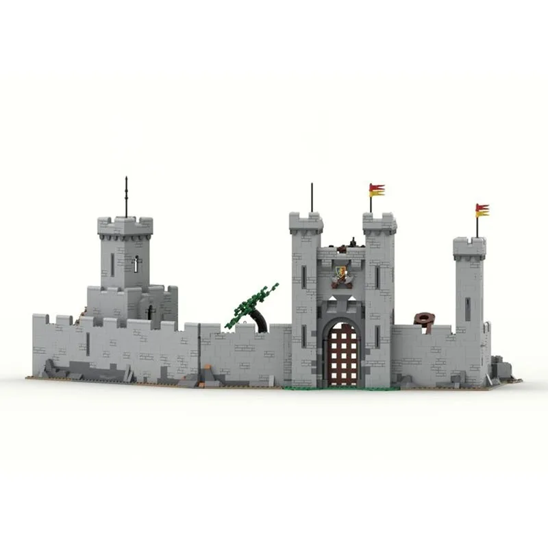 

Игрушка-строитель MOC, средневековая городская модель стены и замка представляет собой праздничный подарок, подходящий для всех энтузиастов.