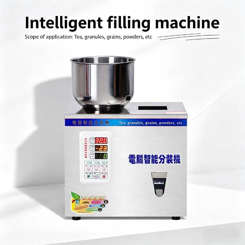 

Automatic Metering Dispensing Granule Filling Machine Intelligent Packing Packaging Granule Tea Powder Filler