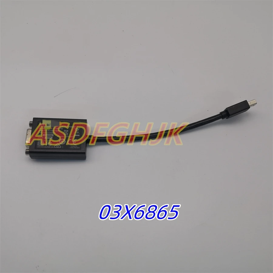For Lenovo ThinkPad Mini-DisplayPort to VGA Adapter 0A36536 03X6865 SC10G74844 STM STDP3100 1920x 1200 60Hz Black 100% Perfect