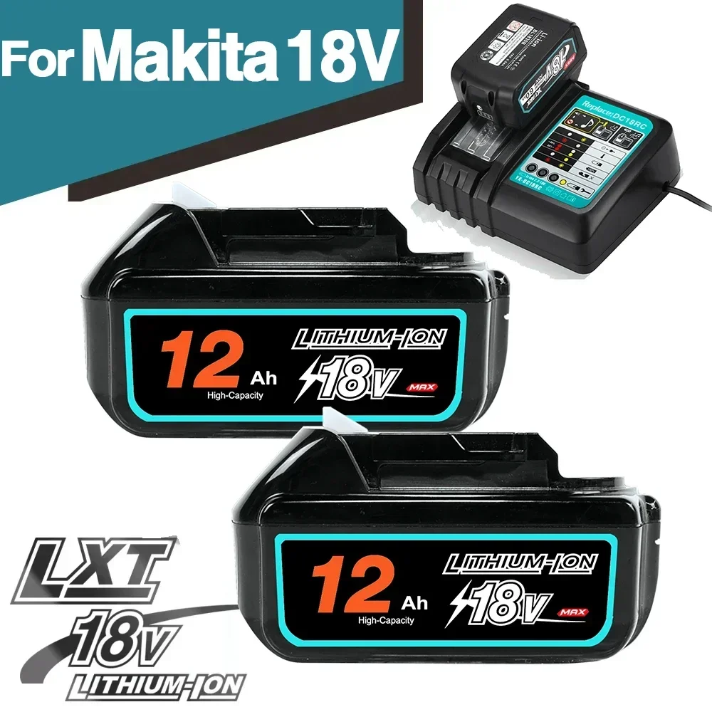 

Genuine for makita Battery BL1860BL1850B BL1850 BL1840 BL1830 Screwdriver Battery Charger 18v Replacement Power Tool Batteries
