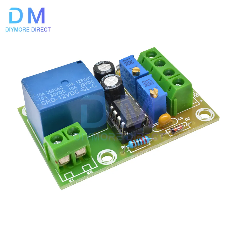 XH-M601 Battery Charging Control Board 12V Battery Full Power off Stop to Prevent Overshoot Control Module