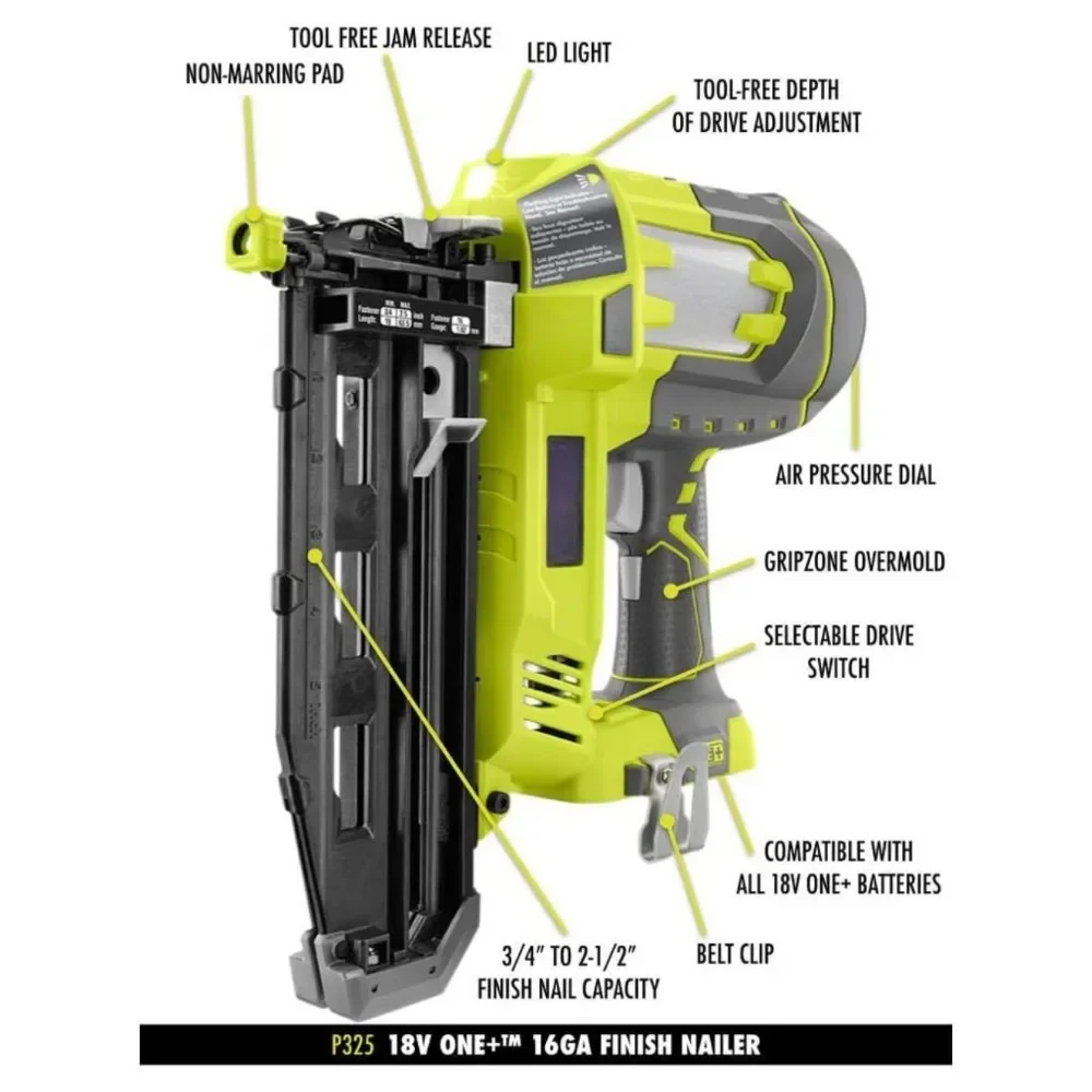 R18GN18-0 Nailing Machine 18V ONE+ (body only)