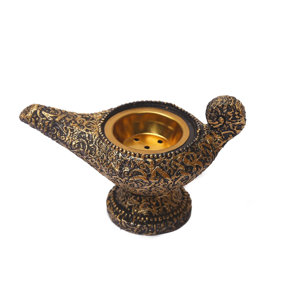 New resin Aladdin lamp incense burner creative craftsmanship incense burner desktop decoration