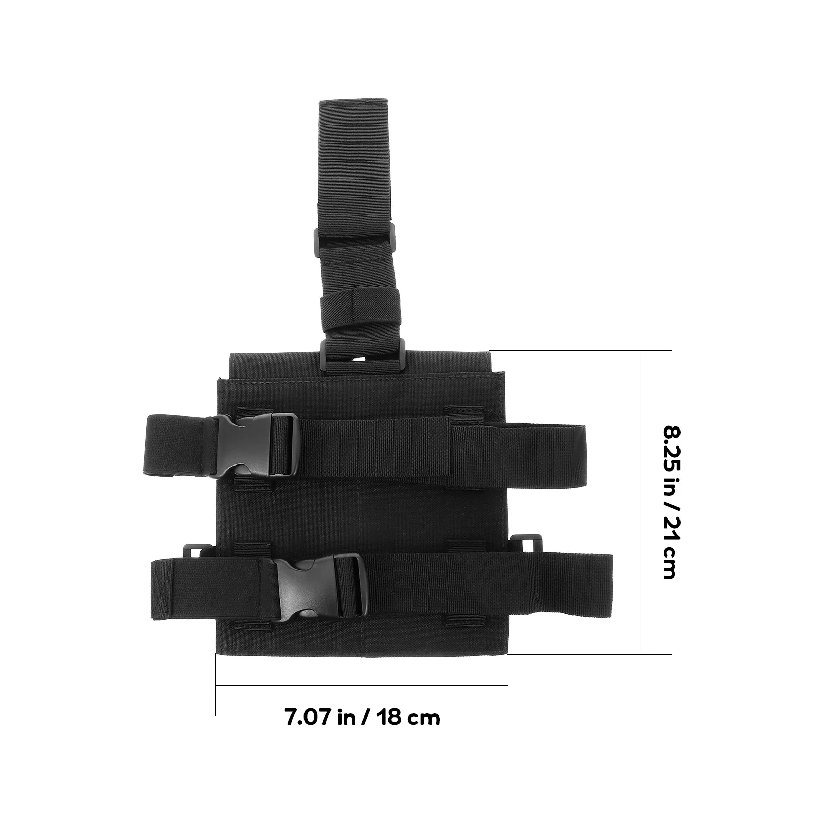 1 قطعة حقيبة الساق التكتيكية أكسفورد النسيج مقاوم للماء الفخذ الحقيبة للرياضة في الهواء الطلق السفر تسلق مغامرة متعددة الوظائف الساق