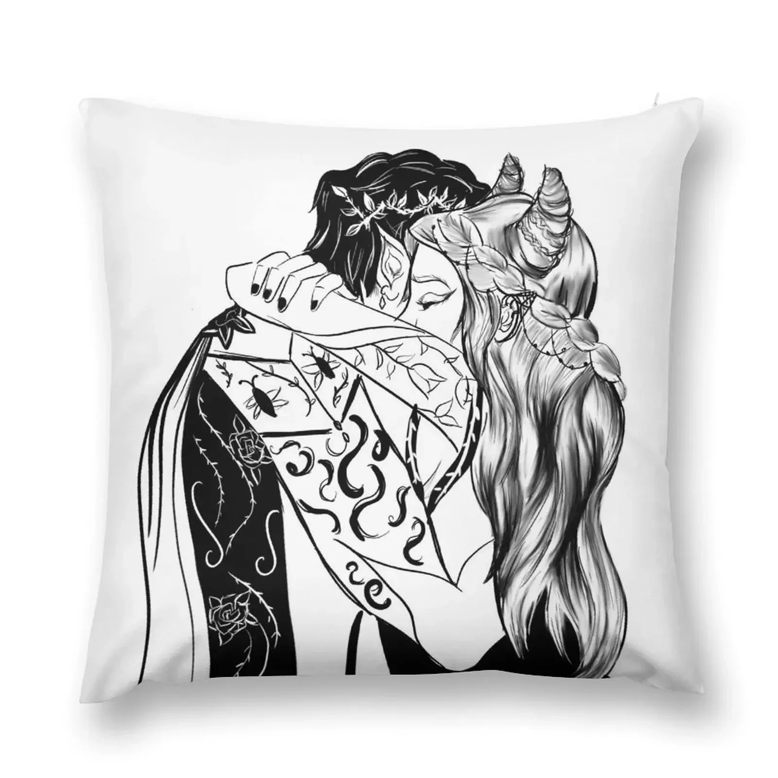 Cardan and Jude Throw Pillow Cushion Cover Set christmas pillow case pillow