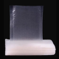100PCS/lot vacuum Sealer Plastic Textured Storage Bag for Vacuum Sealing Machine for Pack Food Saver Packaging Packer Seal Bags