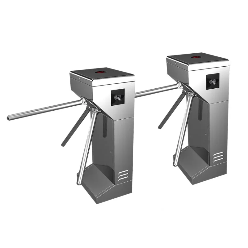 

Semi-automatic Vertical Tripod Turnstile ID Access Control System