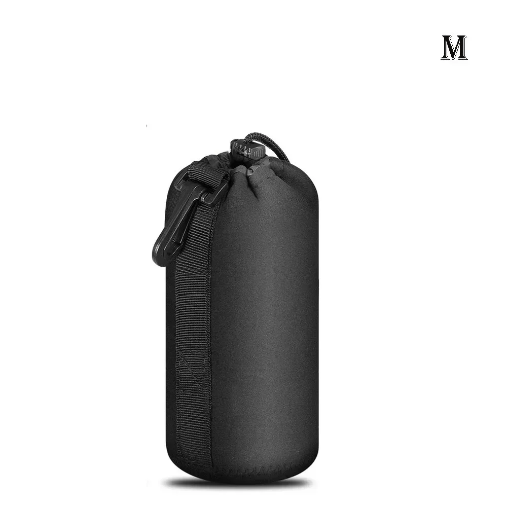 Waterproof Camera Lens bag S M L XL Neoprene Soft Video Camera Lens Case Pouch For Canon Nikon Sony Camera Len Drawstring pocket