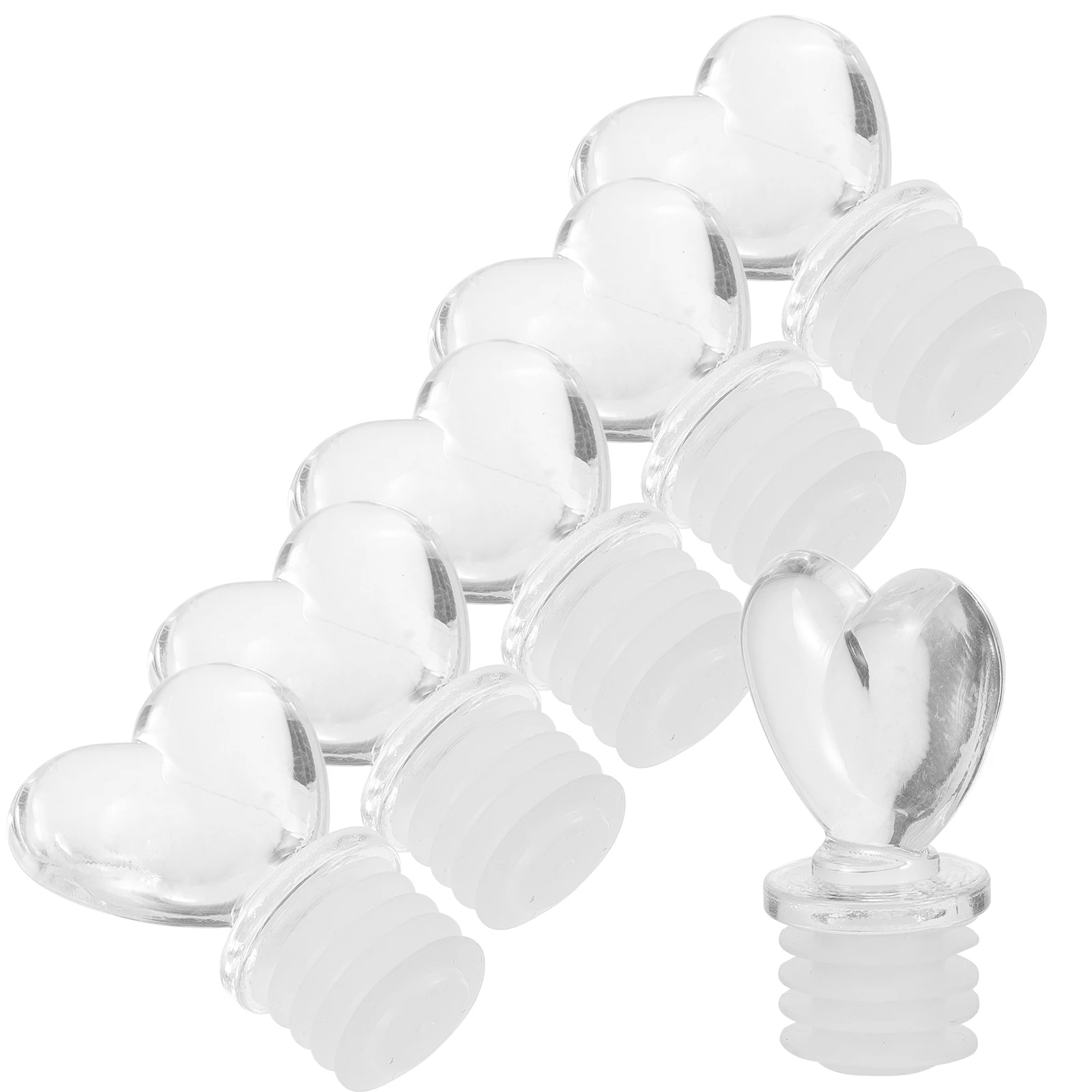 

6Pcs Exquisite Vintage Glass Vase Caps Aroma Perfume Diffuser Home Decor Portable Reusable Gifts for Lover Friends