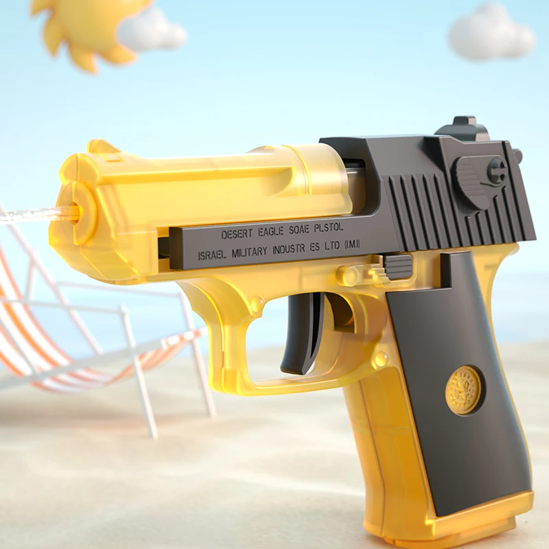 Pistola de água de verão, não elétrica, alta pressão, tiro automático, água, praia, brinquedo, para crianças, meninos, meninas