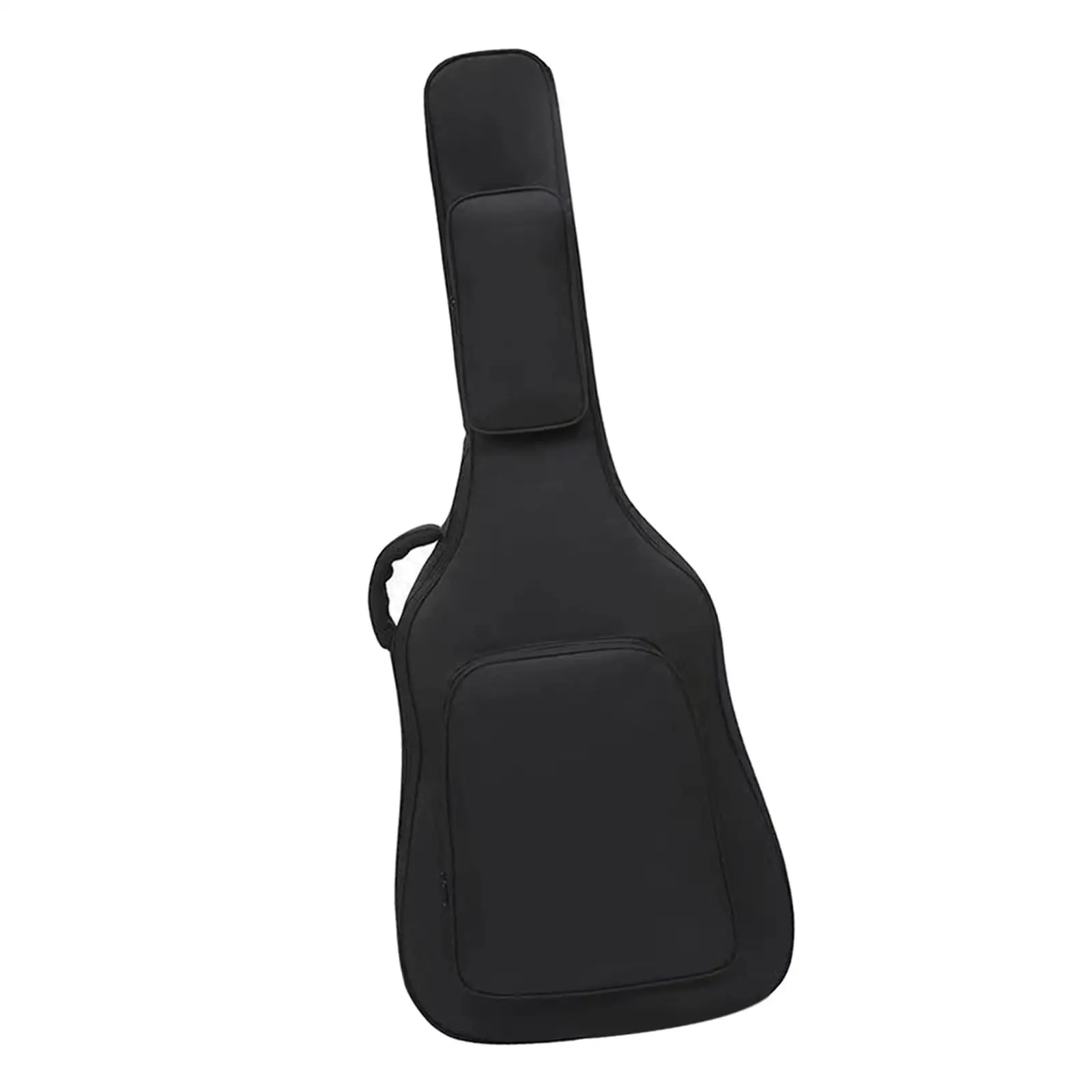 Bolsa para guitarra acústica de 41 polegadas com dois bolsos, capa protetora para transporte de guitarra para baixo