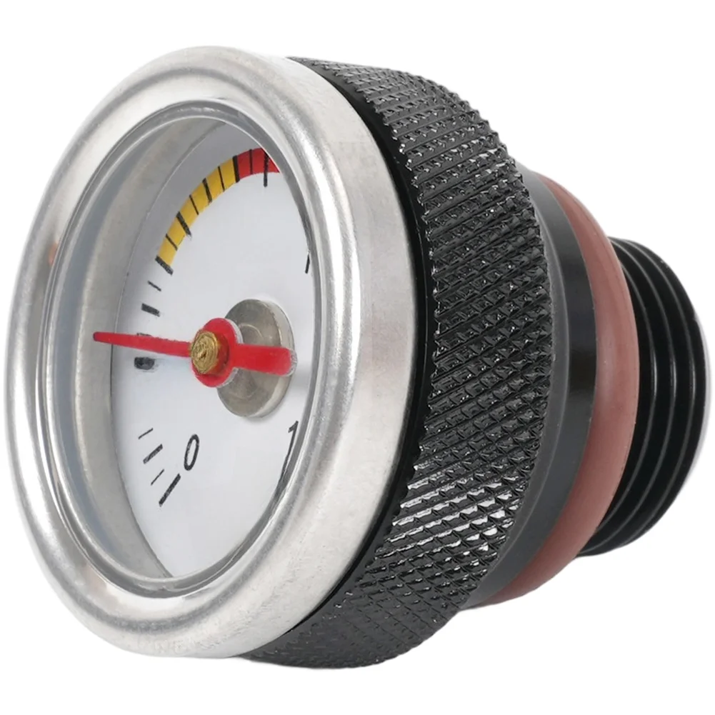 Motorcycle Oil Temperature Gauge with Aluminum Alloy Body Standard Thread Size and Precise Temperature Monitoring Capability