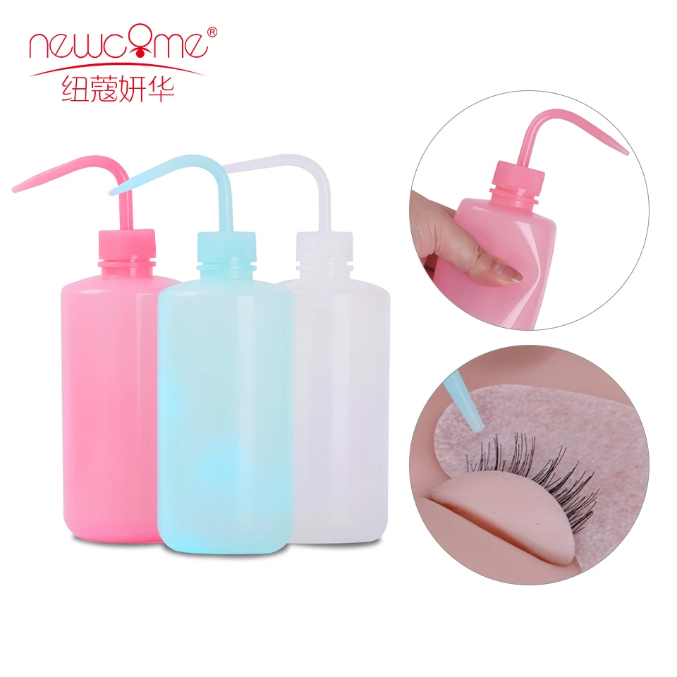 150/250/500ml Eyelash Cleaning Washing Bottle Eyebrow Remover Skin Care graft lash Cleanser Bottle Eyelash Extension Makeup Tool