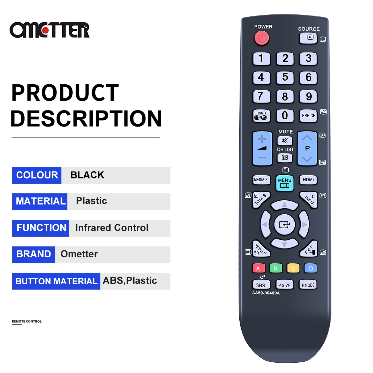 AA59-00499A Fit สำหรับ Samsung LCD TV LA26D400E1LXL LA32D403E2XXM LA40D503F7RXRQ LA40D503F7RXXA LA40D503F7RXZN UA32D4003BMXL