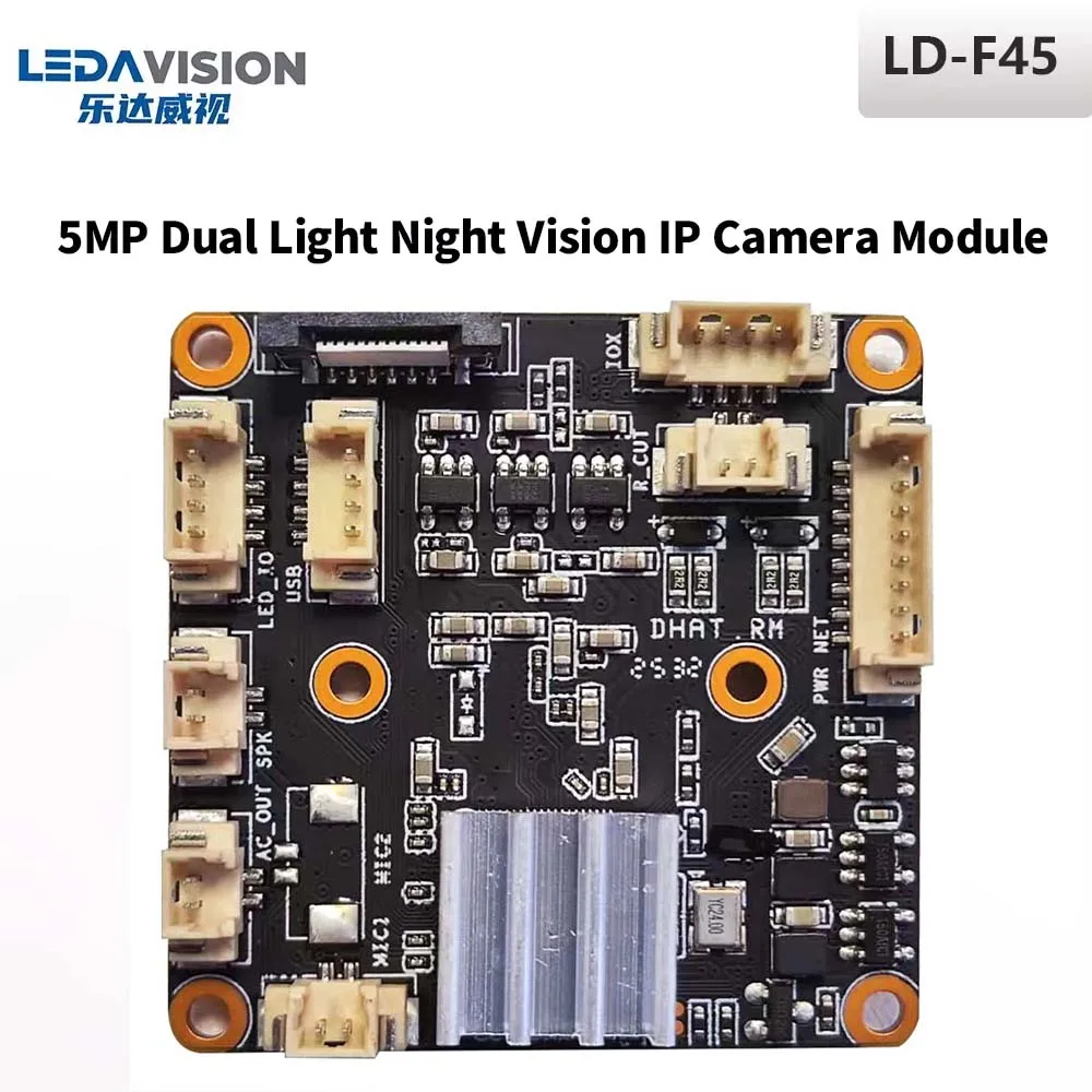 module-de-camera-ip-ld-f45-1-3-pouce-5mp-a-double-eclairage-vision-nocturne-audio-bidirectionnel-h265-detection-humanoide-ia-carte-de-securite-cctv-onvif
