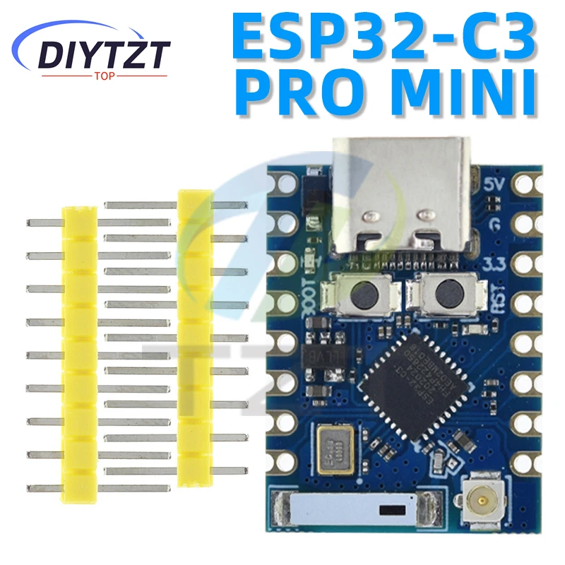 DIYTZT ESP32-C3-Zero 프로 미니 개발 보드, 와이파이 블루투스, 울트라 스몰 사이즈, ESP8266, ESP32 C3, ESP 32, 아두이노용