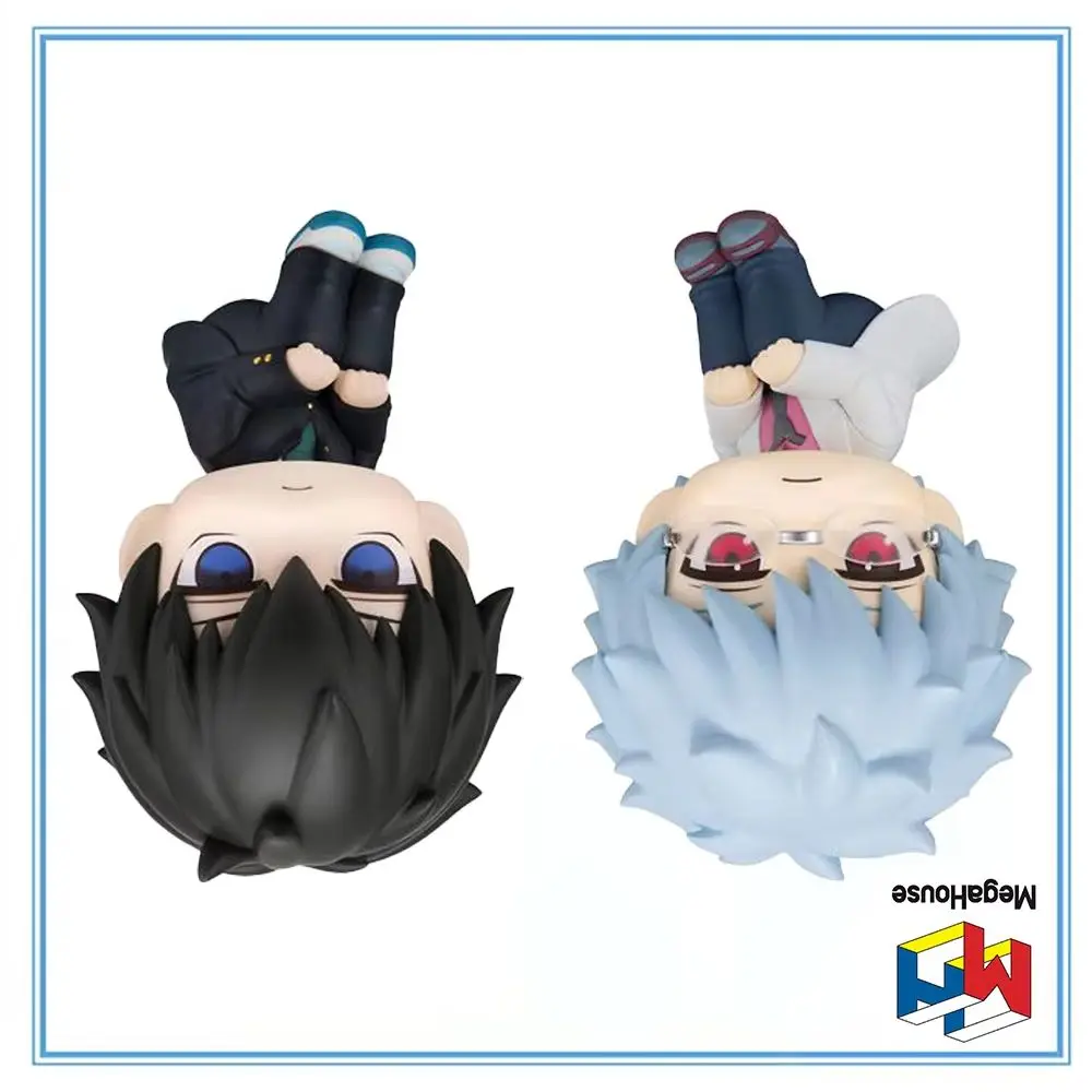 

100% оригинал MegaHouse Look Up 3-nen Z-gumi Ginpachi Sensei Hijikata Toushirou Ginpachi Sensei Аниме Фигурка Коллекция Серия