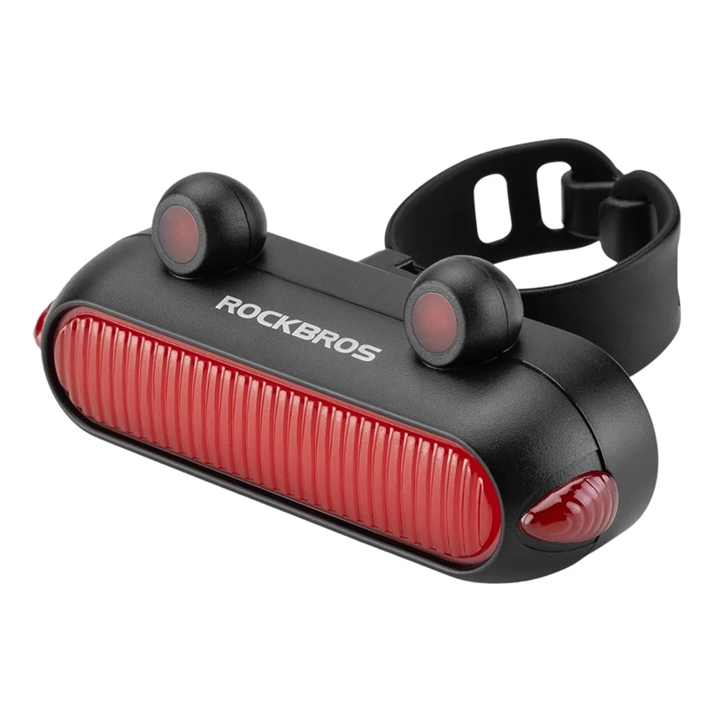 

ROCKBROS Велосипедный умный задний фонарь Brake Sense USB Перезаряжаемый задний фонарь для велосипеда Задний велосипедный стоп-сигнал