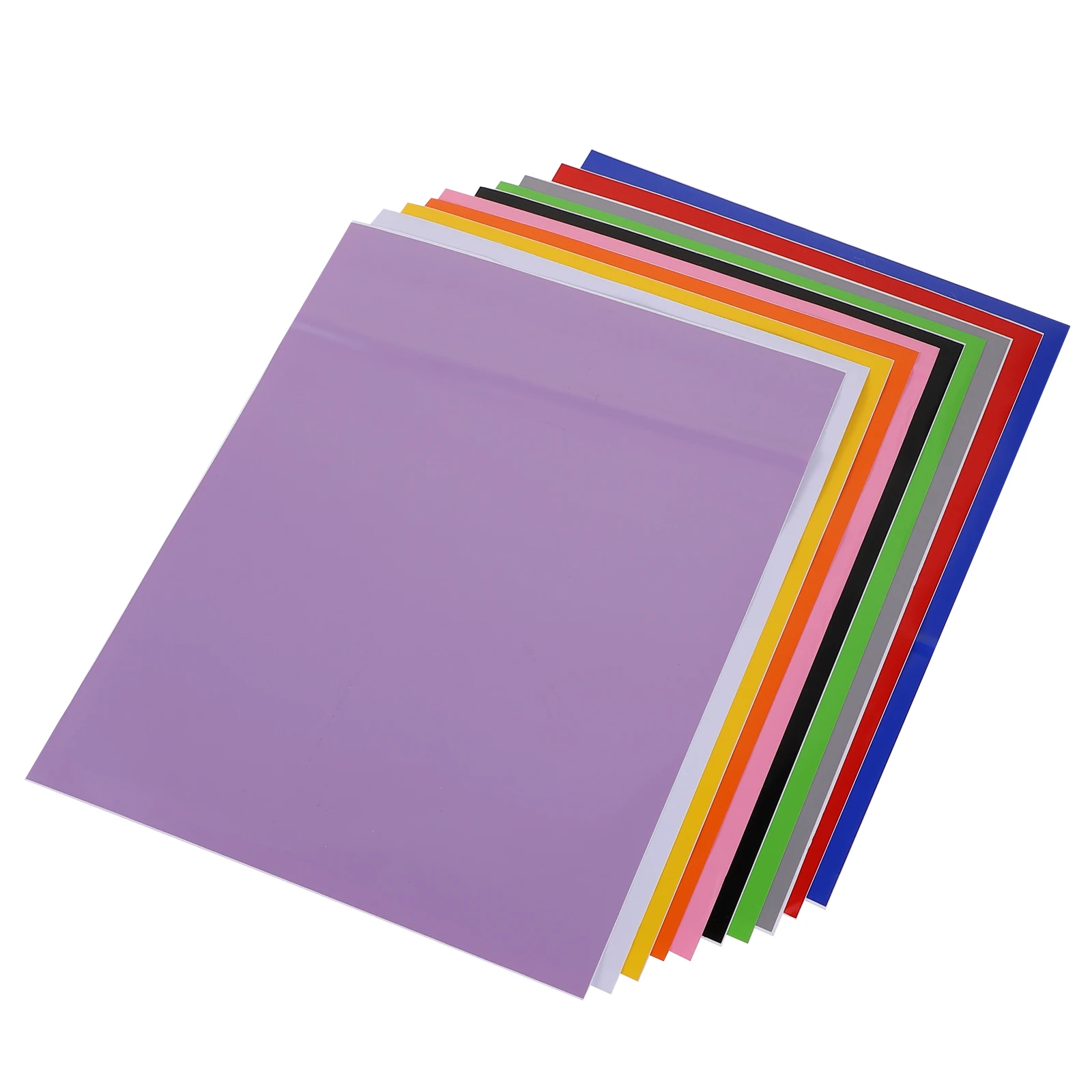 

10 Pcs PVC Wall Stickers DIY Craft Vinyl Sheets Adhesive Cup Decor Engraving Film Foil Practical Tool Versatile