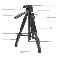 Portable Lightweight DSLR Camera Tripod Short Tripod Fishing Light Fishing Bracket Gimbal ulanzi Mobile Phone Tripod New 2024