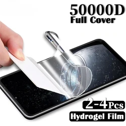 2-4Piece TPU HD Flexible Hydrogel Film For Infinix GT 20 10 Pro Screen Protectors For Infinix Hot 20s 20i 30i 40i 30 40 50 Pro