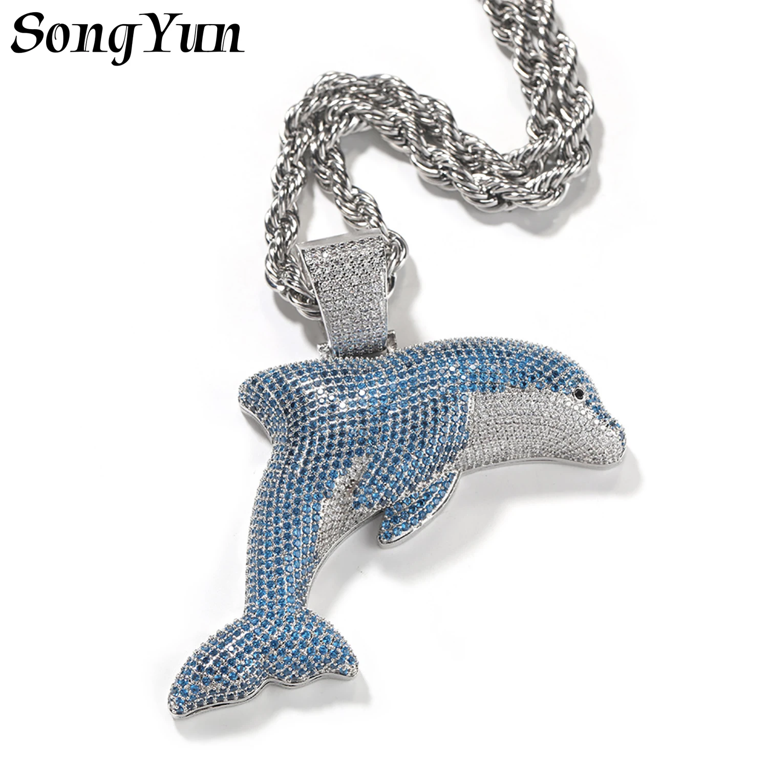 

SongYun Jewelry MHT Quality Brass Necklace Pendant Chain CZ 7A Zircon Classic Style Minimalist Style Women Man Necklaces Jewelry