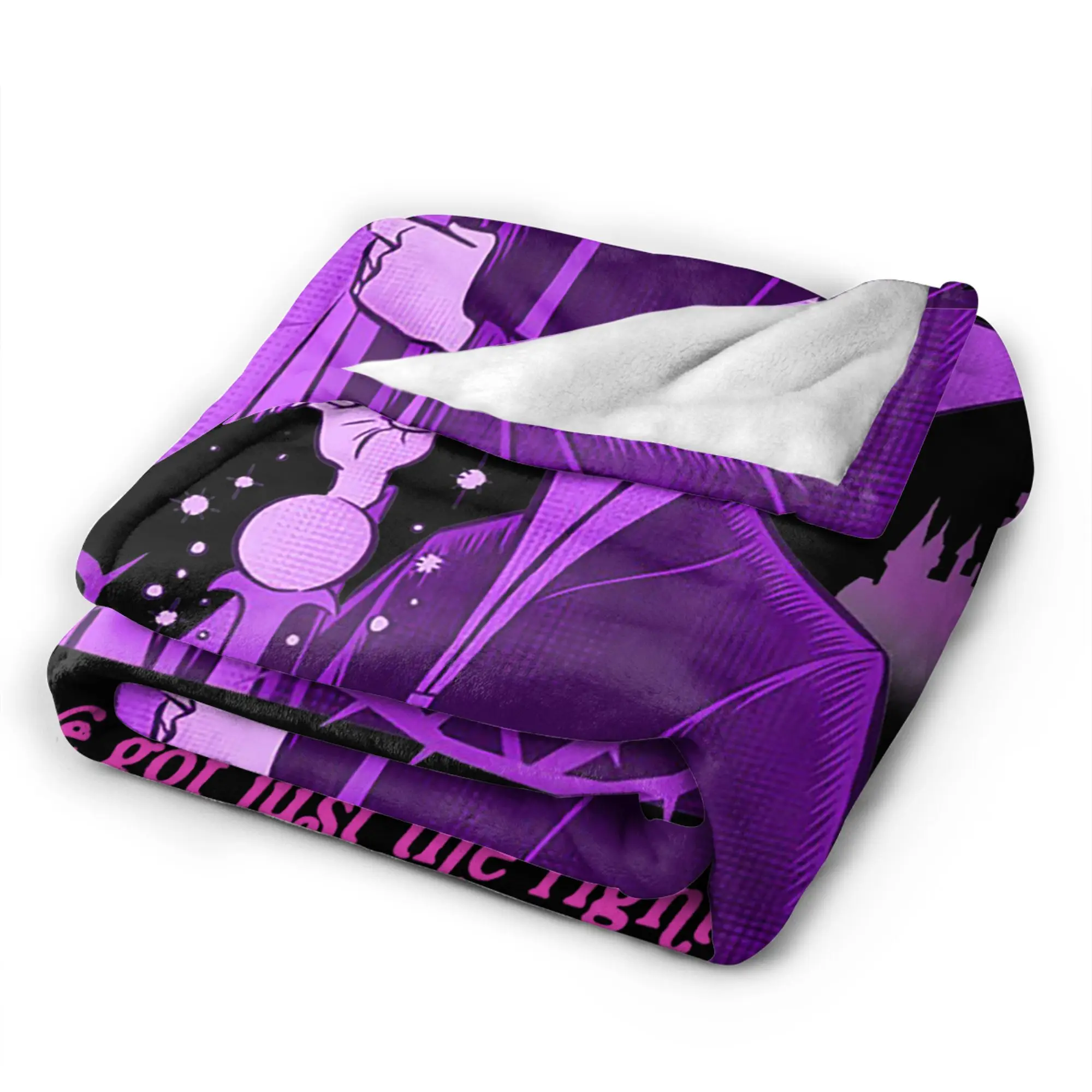 Villains for Hire Maleficent Need Some Sleep Blankets  Wool Funny Warm Throw Blankets for Bedspread Winter Office