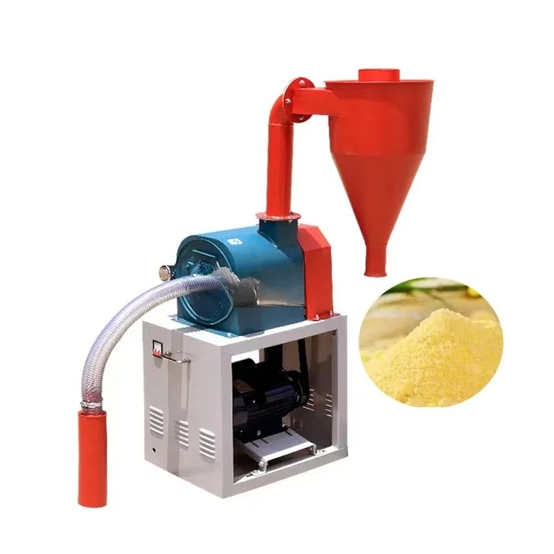 

automatic self-priming corn and grain crusher hot sale self suction corn grinds grinding machine