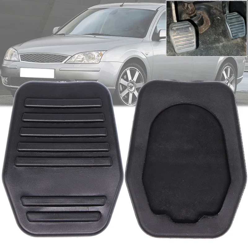 

Car Brake Clutch Foot Pedal Pad Cover For Ford Fiesta MK5 KA Tourneo Connect Cougar Mondeo MK3 Focus Rubber Accessories 6789917