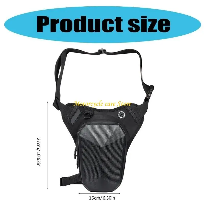 U75F Waterproof Motorcycle Leg Bag Men Women Adjustable Thigh With Multiple Pockets For Hiking Traveling Outdoor Travel