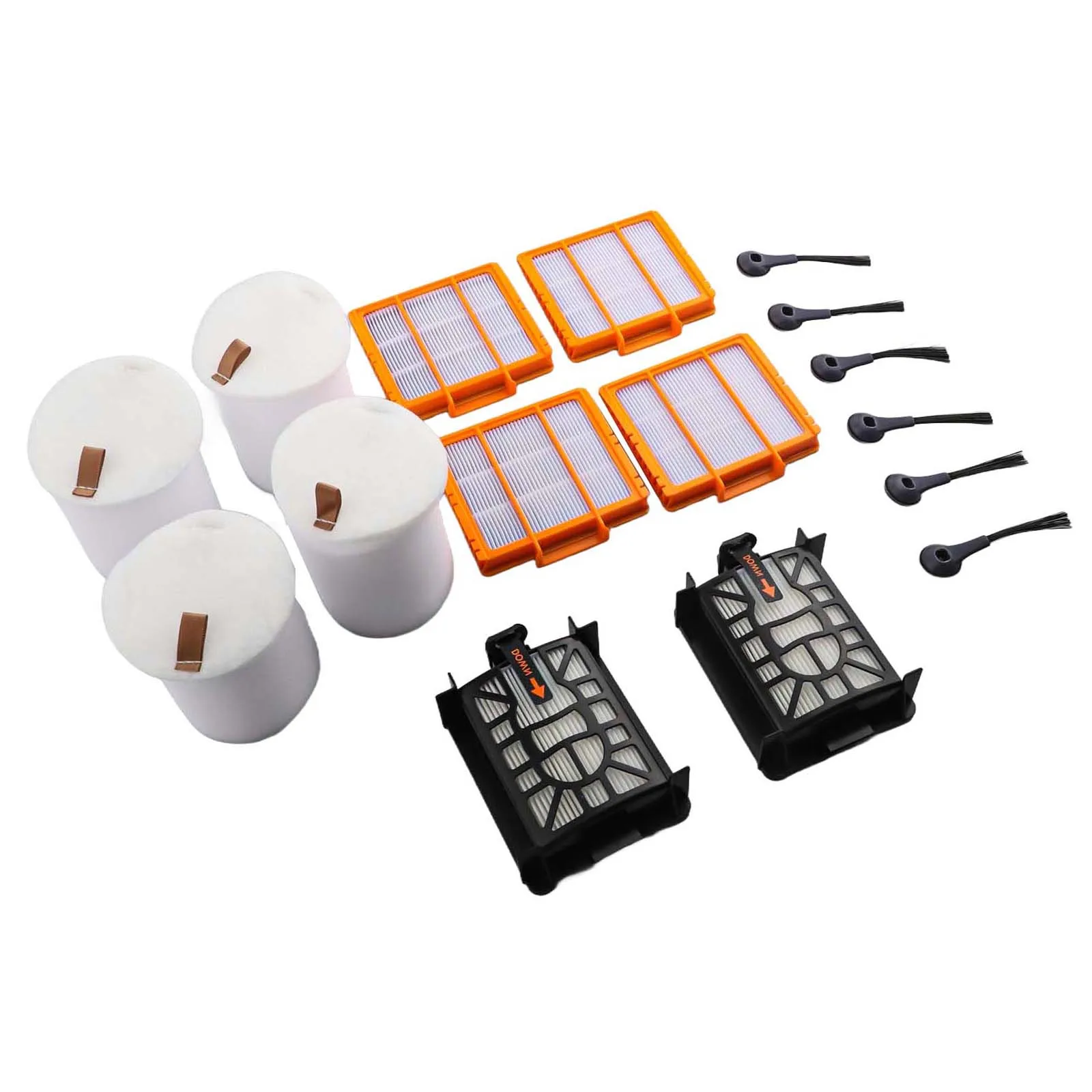 Filter Maintenance Kit for Shark AI For Ultra Robot Vacuum Cleaner RV2600WSEU Complete Set of Essential Replacement Parts