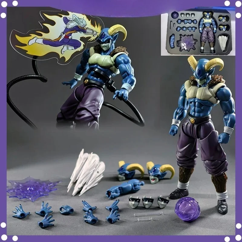 

Коллекционная фигурка Dragon Ball Super Moro Breakout Kings, 17 см, с подвижными суставами, сменными элементами, аниме-модель для подарков