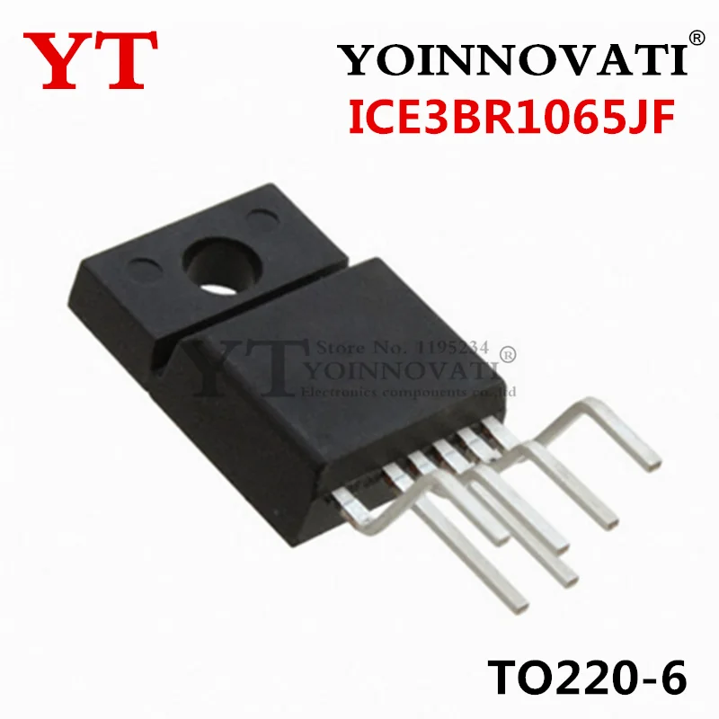 5PCS 3BR1065JF ICE3BR1065JF TO-220F-6