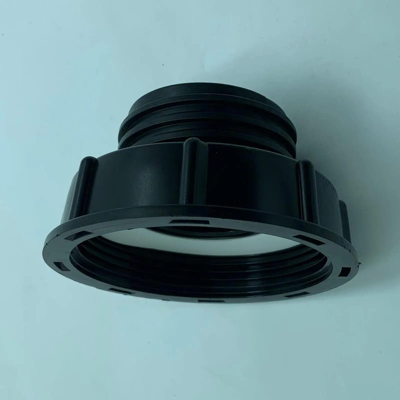 Water Tank Connector 80mm to 50mm Plastic IBC Adapter Female to Male Coupler for Coarse Thread Barrel