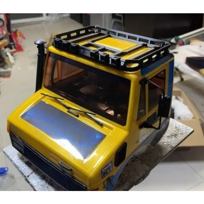 

For CROSSRC EMOX NT 1/8 RC Rally Crawler Roof Rack 3D Printed Material Upgrade Parts with Light Base Damage-Free Installation