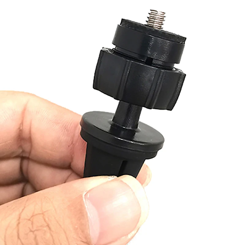 Universal 1/4 Screw To 17MM Ball Head Mount Adapter Plastic Joint For Phone Camera Car Tripods Monitors GPS Bracket