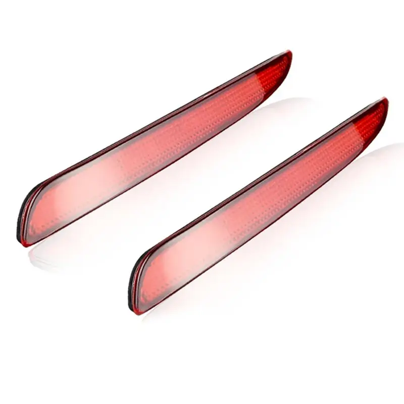 LED Rear Bumper Reflector Light Tail Stop Fog Lamp 2PCS For Mazda 3 Speed 3 10-13 Axela Sport 12V BBM4515M0C Red