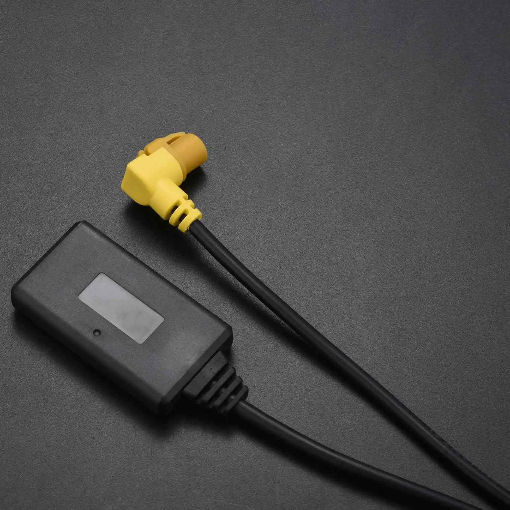 

#068M Wireless Mmi 3G Ami 12-Pin Bluetooth Aux Cable Adapter Wireless Audio Input For-Audi Q5 A6 A4 Q7 A5 S5 (Black)