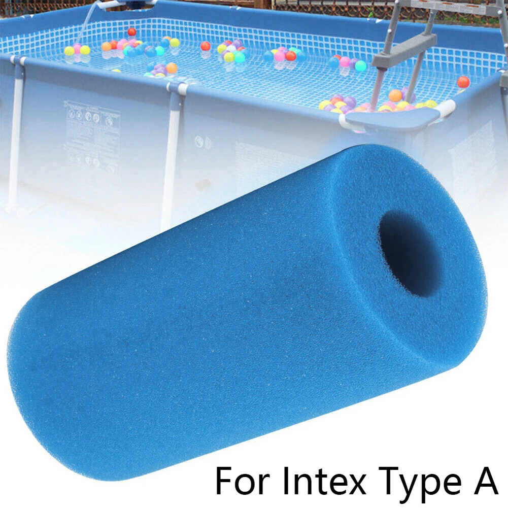 

For Intex Type A Filter Sponge Reusable Washable Hot Tub Pool Filter Foam Cartridge Sponge Replacement For Swimming Pool