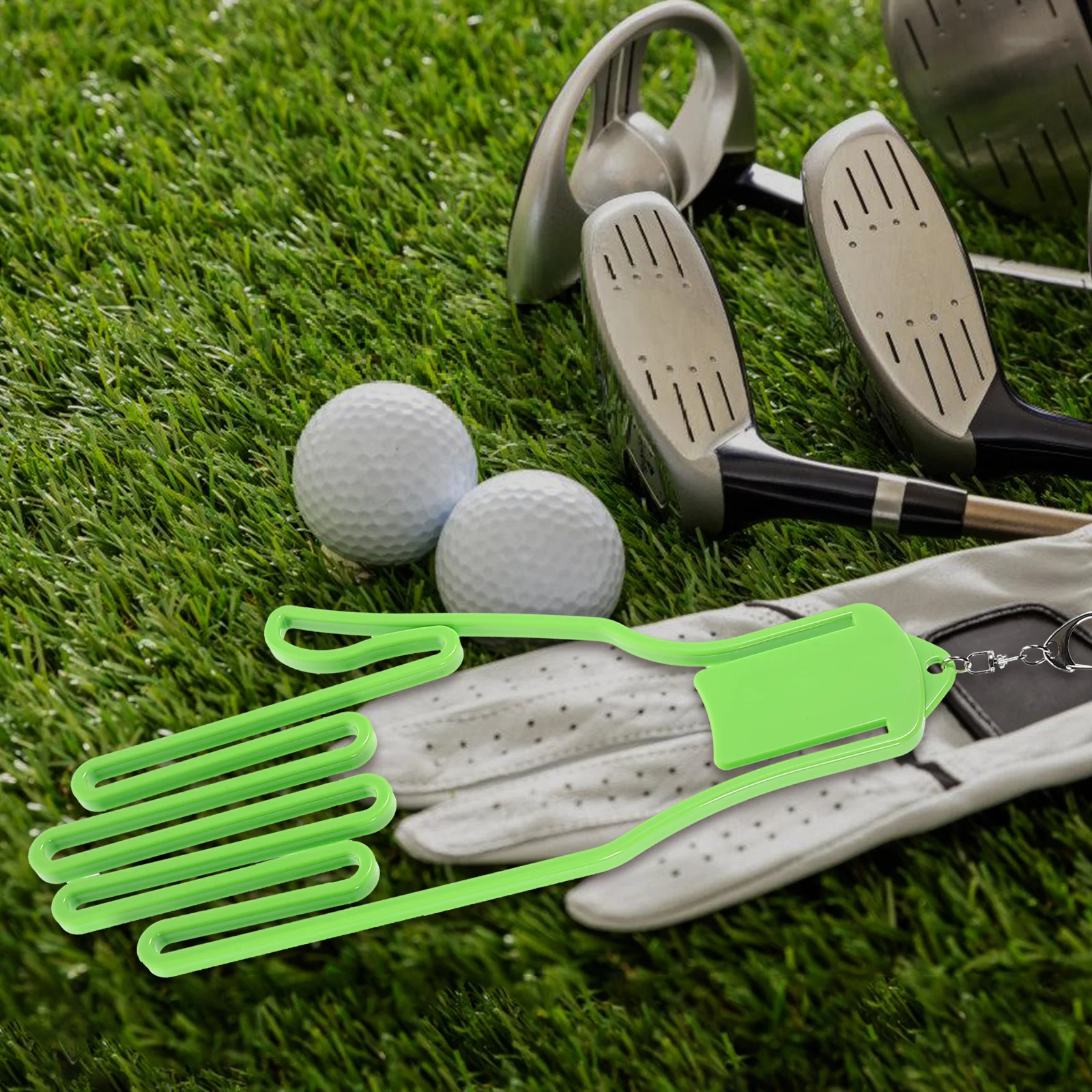 

2pcs Golf Glove Holder Durable Abs Material All Sizes Easy Use Maintain Shape Even Drying Portable Glove Support Rack For