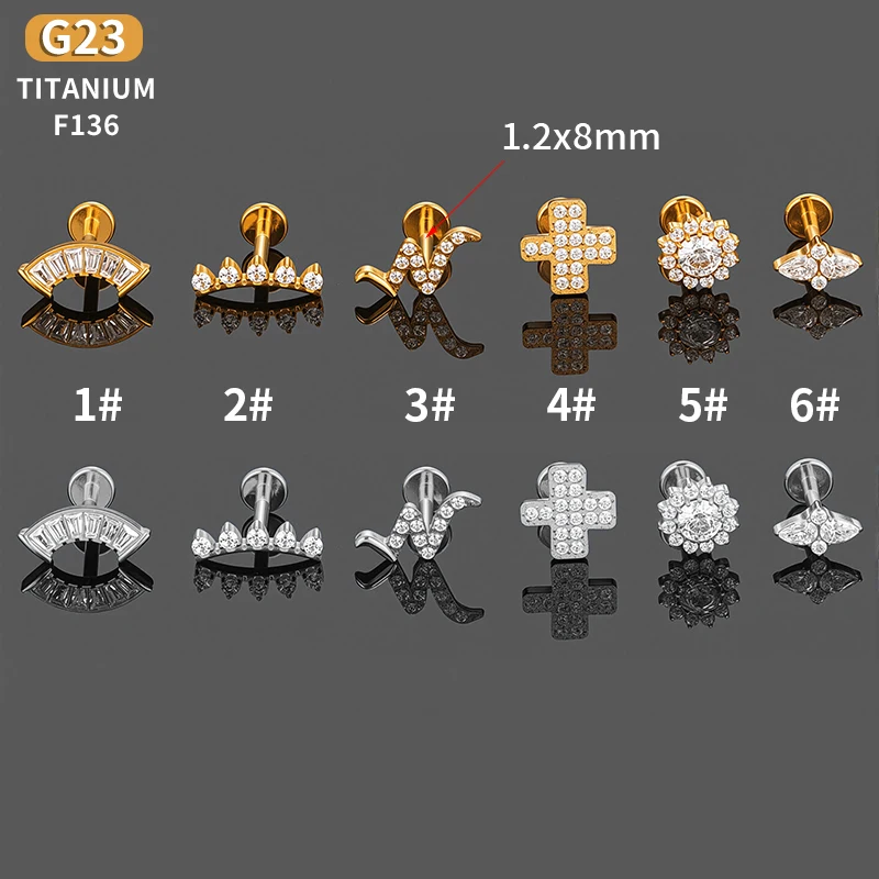 1PC G23 Titanium Pi…