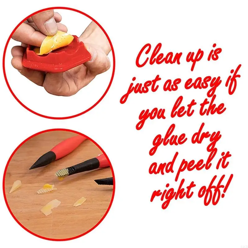 E06B Complete Silicone Silicone Brushes & Pot с крышкой для деревообрабатывающих искусств