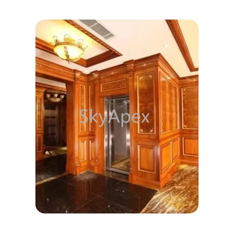 Elevador a vácuo pequeno sem eixo, 2-5 andares, controle inteligente, seguro, ecológico para idosos, residencial, assistência de mobilidade doméstica